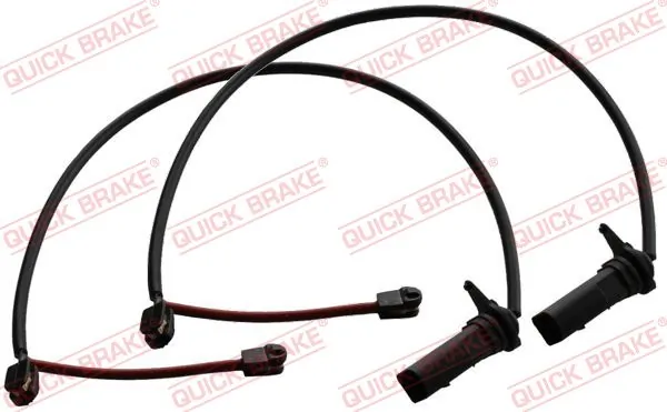 Warning Contact, brake pad wear